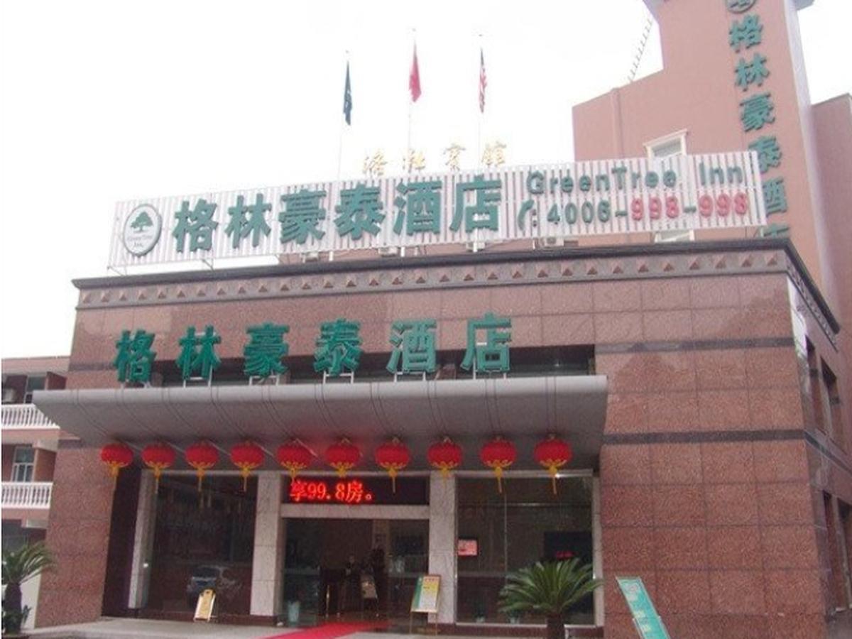 Greentree Inn Jiangsu Wuxi Luoshe Business Hotel 우시 외부 사진