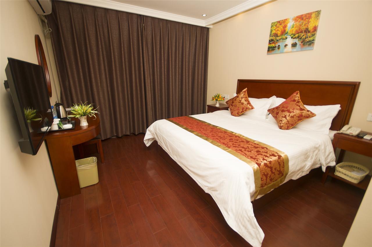 Greentree Inn Jiangsu Wuxi Luoshe Business Hotel 우시 외부 사진